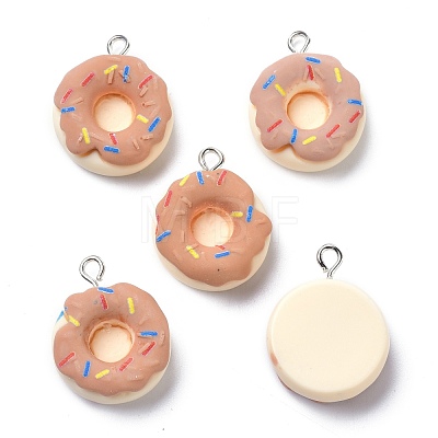 Resin Pendants X-RESI-G026-07-1