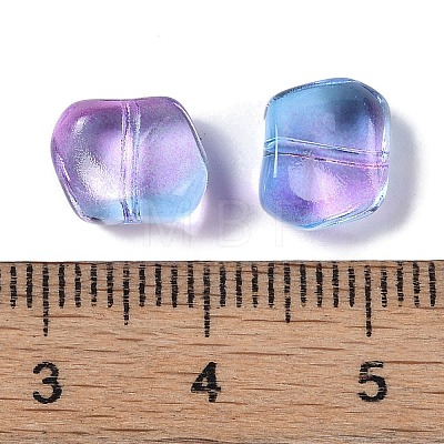 Baking Paint Glass Beads GLAA-S202-12D-1