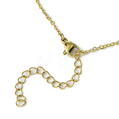 Electroplated Natural Quartz Crystal Prism Copper Wire Wrapped Pendant Necklaces NJEW-JN05027-01-1