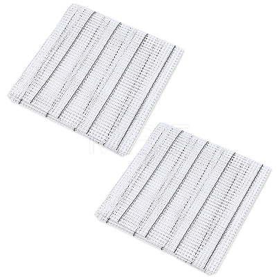 Polyester Carpet Crochet Mesh Fabric AJEW-WH0481-751-1