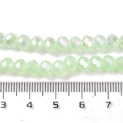 Baking Electroplate Glass Beads Strands LS-DGLA-A039-J10mm-B17-1