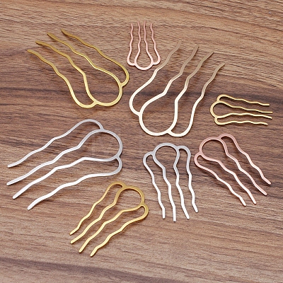 Brass Hair Combs Findings OHAR-PW0001-387-AB-1