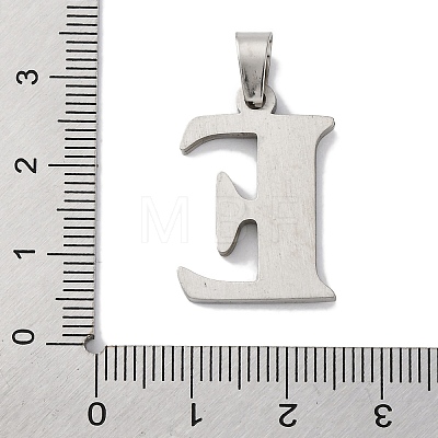 201 Stainless Steel Pendants STAS-Q342-53P-E-1