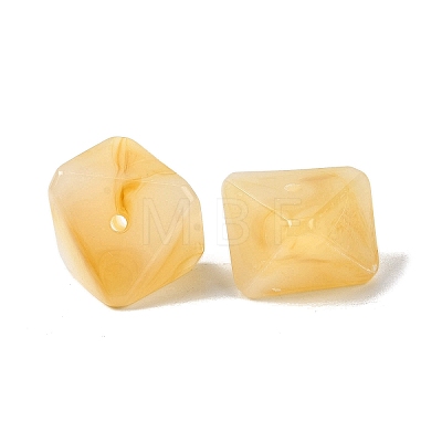 Opaque Acrylic Beads OACR-D320-02H-1