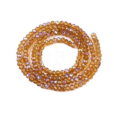 Electroplate Glass Beads Strands EGLA-A044-T1mm-L04-1