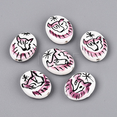 Handmade Porcelain Beads PORC-T134-06-1