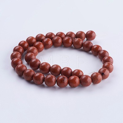 Synthetic Turquoise Beads Strands G-P347-14-1