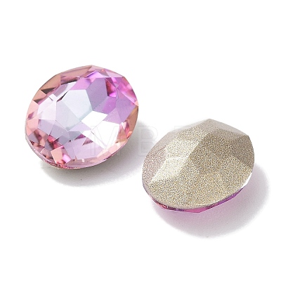 Glass Rhinestone Cabochons RGLA-G020-02A-D123-1