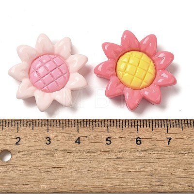 Sunflower Resin Decoden Cabochons RESI-Q231-07-1