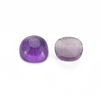 Natural Amethyst Cabochons G-N326-120A-1