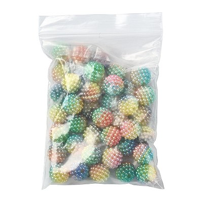 40Pcs Imitation Pearl Acrylic Beads OACR-FS0002-89A-09-1