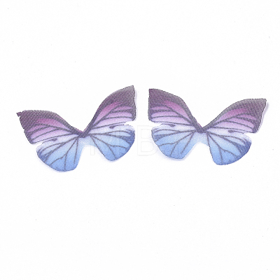 Two Tone Polyester Fabric Wings Crafts Decoration Wings Crafts Decoration X-FIND-S322-007A-02-1