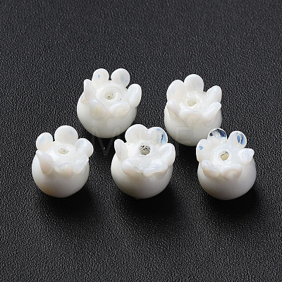 Handmade Bumpy Lampwork Beads X-LAMP-T017-16B-1