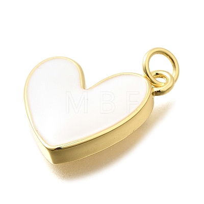 Brass Enamel Pendants KK-S508-53G-01-1