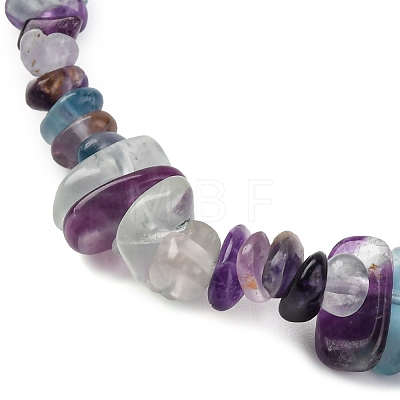 12Pcs Mixed Gemstone Chip Beaded Necklaces for Women G-B122-04-1