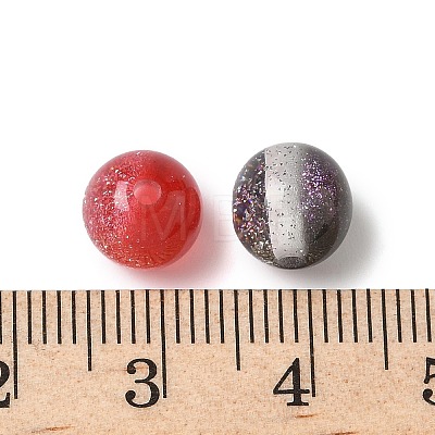 Two Tone Resin Beads RESI-Q025-02A-1