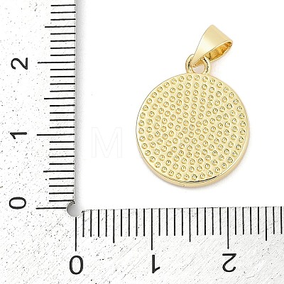 Brass Enamel Pendants KK-G522-45G-02-1