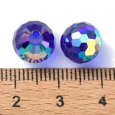 AB Color Plated Glass Beads EGLA-P059-02B-AB27-1