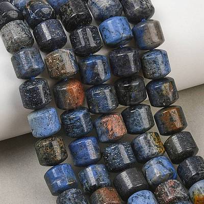 Natural Dumortierite Beads Strands GG-CBAC4F6-A01-02C-02-1