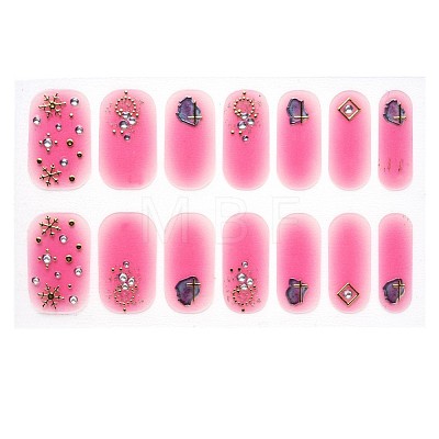 Full Cover Nombre Nail Stickers MRMJ-S060-ZX3271-1