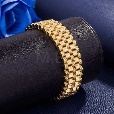 Men's Brass Link Chains Bracelets BJEW-BB61944-A-1