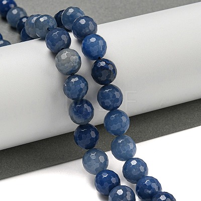 Natural Blue Aventurine Beads Strands G-E571-A10-03-1