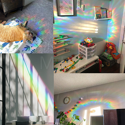 Rainbow Prism Paster DIY-WH0203-71-1