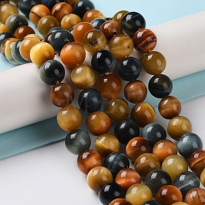 Natural Tiger Eye Beads Strands G-D083-A02-01-1