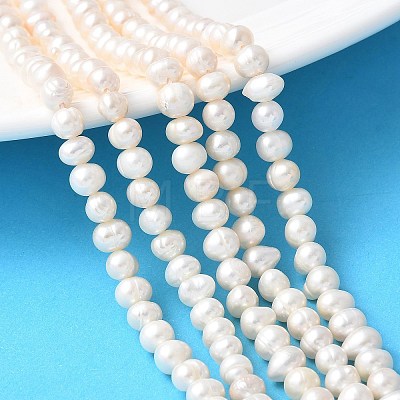 Natural Cultured Freshwater Pearl Beads Strands PEAR-I007-07O-11C-1