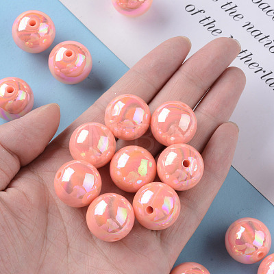 Opaque Acrylic Beads MACR-S370-D20mm-SS2109-1