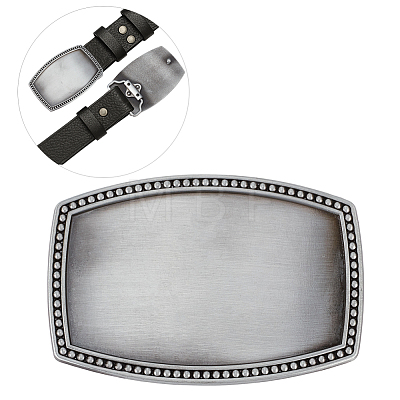 1Pc Alloy Belt Buckles FIND-BC0014-29B-AS-1