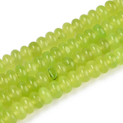 Dyed Natural White Jade Beads Strands G-T139-59A-12-1