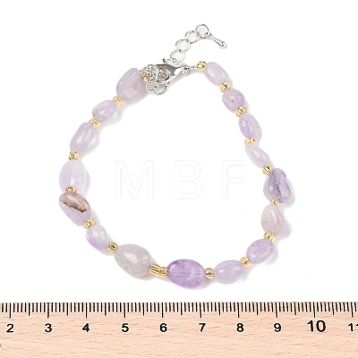 Natural Amethyst Chips Bracelets for Women BJEW-H623-01S-05-1