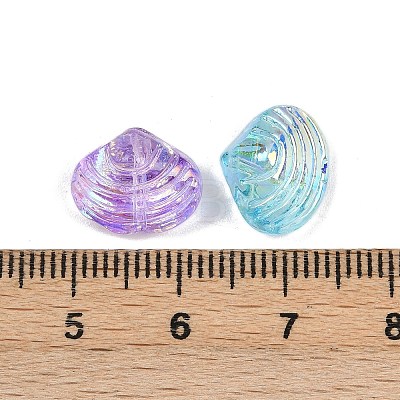 Ocean Themed Electroplate Glass Beads EGLA-L046-01A-1