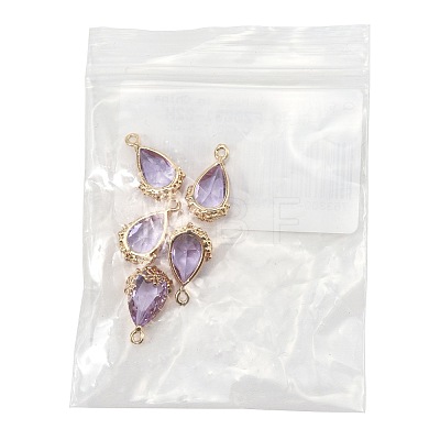 Transparent Glass Pendants GLAA-FZ0001-02I-1
