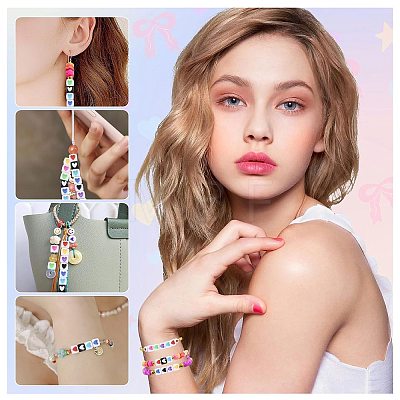 1440Pcs 15 Colors Opaque Acrylic Beads OACR-FS0002-80-1