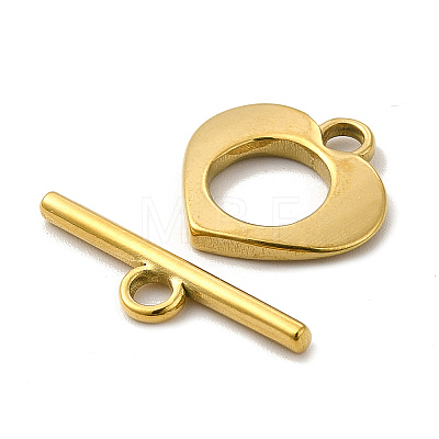 Ion Plating(IP) 304 Stainless Steel Toggle Clasps STAS-F290-07G-1