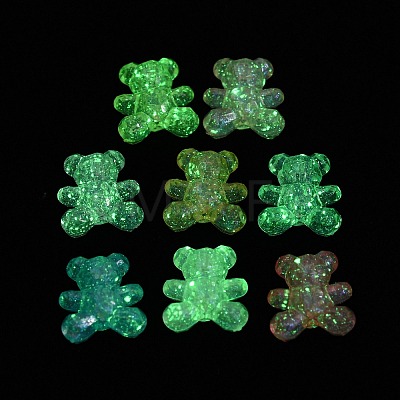 Luminous Acrylic Beads MACR-D024-30-1