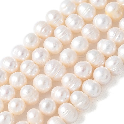 Natural Cultured Freshwater Pearl Beads Strands PEAR-I007-07O-02C-1