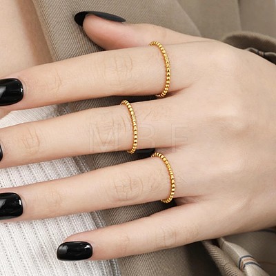304 Stainless Steel Finger Rings for Couple FS-WG36BBF-05-1