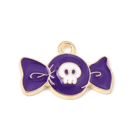 Halloween Alloy Enamel Pendants AL-CBA5CD4-03G-01-1