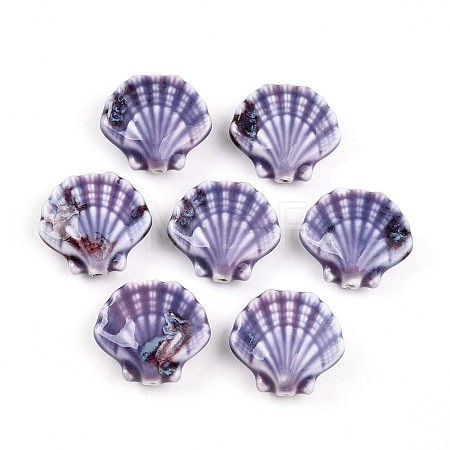 Handmade Porcelain Beads PORC-N009-01D-1