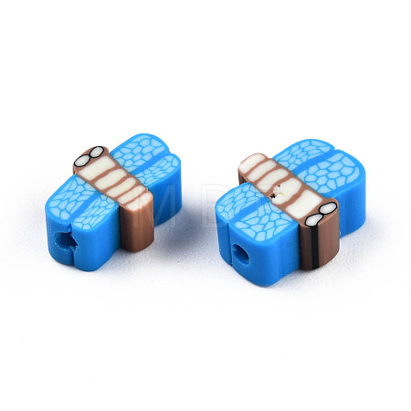 Handmade Polymer Clay Beads CLAY-N010-087B-07-1