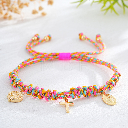 Brass Charm Bracelets OD9746-5-1