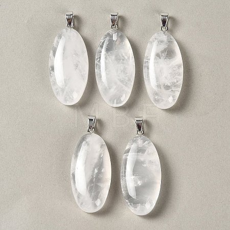 Natural Quartz Crystal Pendants GG-CBACB71-01P-20-1