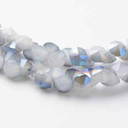 Electroplate Glass Bead Strands EGLA-J138-A-HR01-1