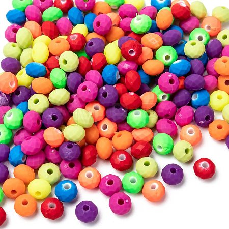 Fluorescent Acrylic Beads X-MACR-S181-8mm-M-1