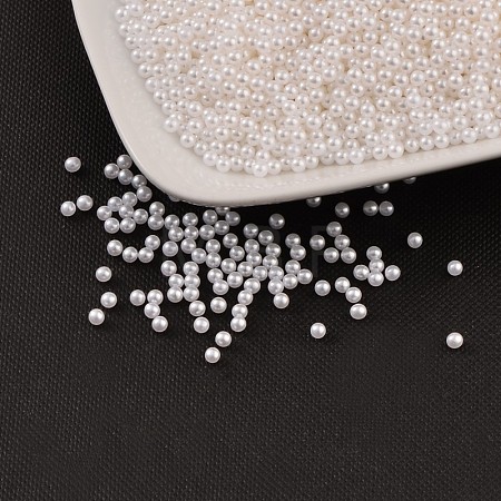 Imitation Pearl Acrylic Beads OACR-S011-4mm-Z9-1