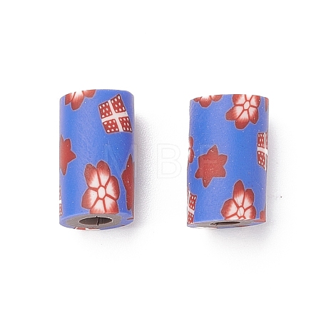 Handmade Polymer Clay Beads CLAY-XCP0001-15-1