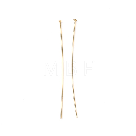 Brass Flat Head Pins KK-WH0058-03D-G01-1